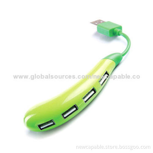 USB hub with four ports and no additional power is needed